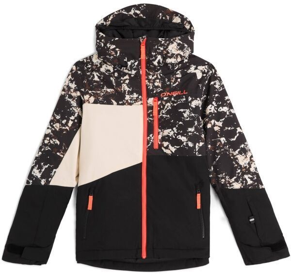 O'Neill FWC'CRUZ TRIPLE SNOW Chlapčenská lyžiarska/snowboardová bunda, čierna, veľkosť