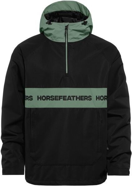 Horsefeathers GORDIE Pánska lyžiarska/snowboardová bunda, čierna, veľkosť