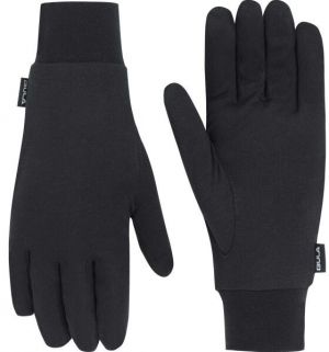 Bula WOOL GLOVE LINER Pánske Merino rukavice, čierna, veľkosť
