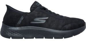 Skechers GO WALK FLEX Pánska vychádzková obuv, čierna, veľkosť