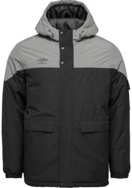 Umbro ABIE Pánska zimná bunda, tmavě šedá, veľkosť