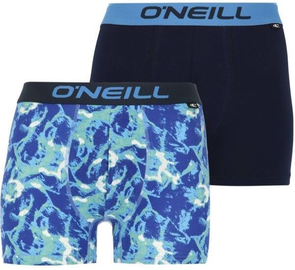 O'Neill OCEAN WATER 2PACK Pánske boxerky, tmavo modrá, veľkosť