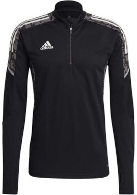 adidas CONDIVO21 TRAINING TOP Pánska futbalová mikina, čierna, veľkosť XXXL