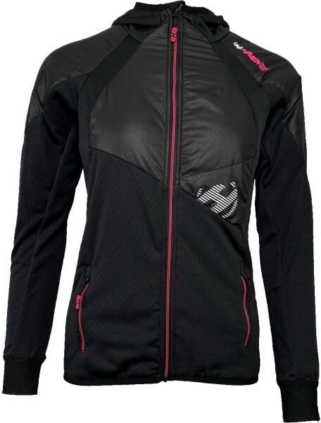 HAVEN POLARTIS HOODIE WMS Cyklistická mikina, čierna, veľkosť