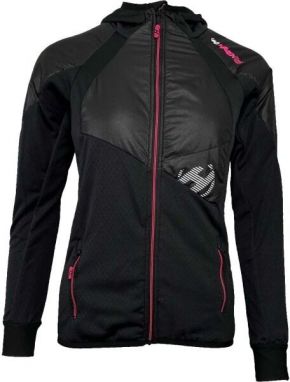 HAVEN POLARTIS HOODIE WMS Cyklistická mikina, čierna, veľkosť