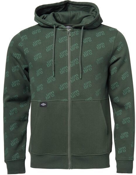 Umbro ARILD Pánska mikina, tmavo zelená, veľkosť