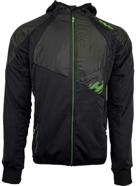 HAVEN POLARTIS HOODIE HMS Cyklistická mikina, čierna, veľkosť XXL