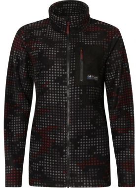 ALPINE PRO OKRAD Pánska outdoorová mikina, čierna, veľkosť