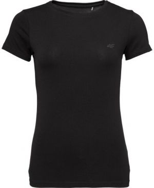 4F T-SHIRT Dámske tričko, čierna, veľkosť