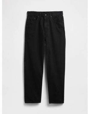 GAP V-BAGGY FIT BLK HALIBUT Pánske džínsy, čierna, veľkosť