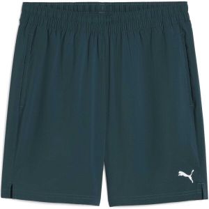 Puma M TAD ESSENTIALS 7 WOVEN SHORT Pánske športové kraťasy, tmavo zelená, veľkosť