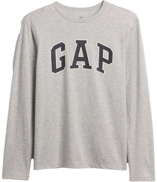 GAP V-FRCH LS LOGO TEE Detské tričko, sivá, veľkosť