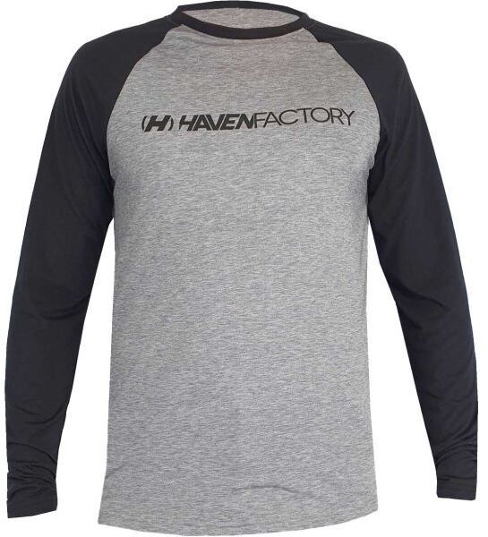 HAVEN FACTORY TRAIL HMS Pánsky dres, sivá, veľkosť XXL