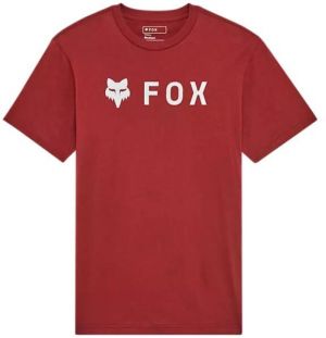 Fox ABSOLUTE SS PREM TEE Pánske tričko, vínová, veľkosť