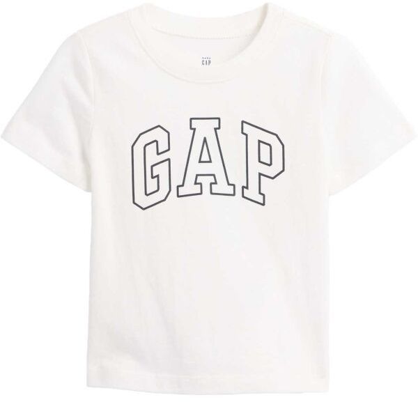GAP V-FRCH SS LOGO COLOR IN T Detské tričko, biela, veľkosť