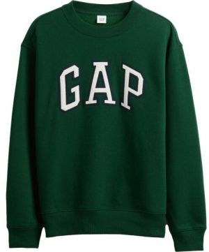 GAP V-FRCH EXCLUSVIE HERITAGE CREW Dámska mikina, tmavo zelená, veľkosť