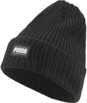 Puma CLASSIC CUFF BEANIE Pánska pletená čiapka, čierna, veľkosť