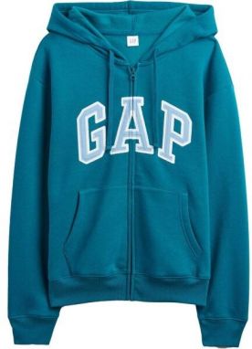 GAP V-GAP HERITAGE FZ HD Dámska mikina, tyrkysová, veľkosť