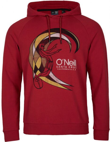 O'Neill ORIGINAL HOODY Pánska mikina, červená, veľkosť