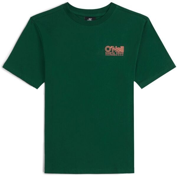 O'Neill ESSENTIALS CALI LOGO Chlapčenské tričko, tmavo zelená, veľkosť