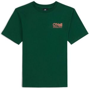 O'Neill ESSENTIALS CALI LOGO Chlapčenské tričko, tmavo zelená, veľkosť