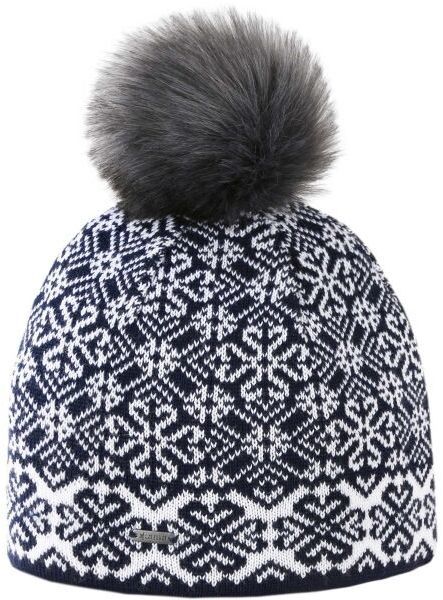 Kama MERINO Dámska zimná čiapka, čierna, veľkosť