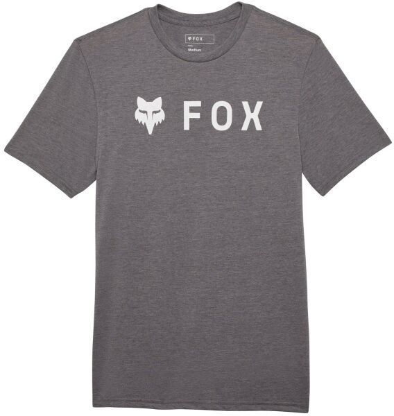 Fox ABSOLUTE SS TECH TEE Pánske tričko, tmavo sivá, veľkosť