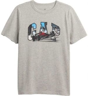 GAP V-AUG SS VG Detské tričko, sivá, veľkosť