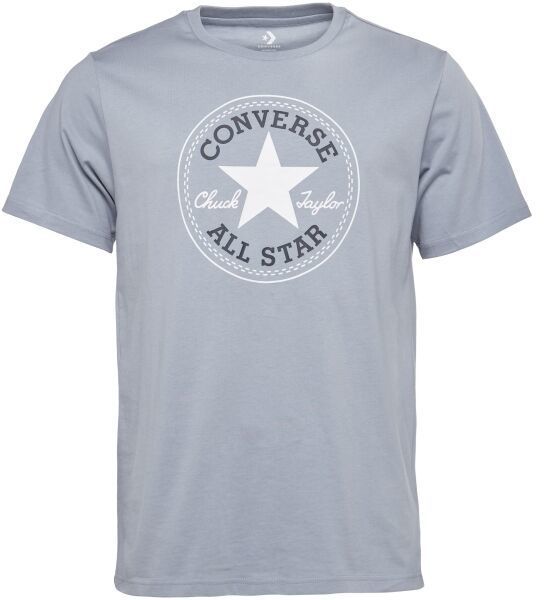 Converse STANDARD FIT  CHUCK PATCH CORE Pánske tričko, svetlomodrá, veľkosť