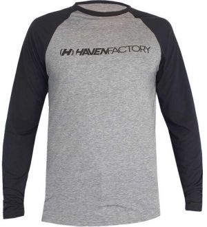 HAVEN FACTORY TRAIL HMS Pánsky dres, sivá, veľkosť XXXL