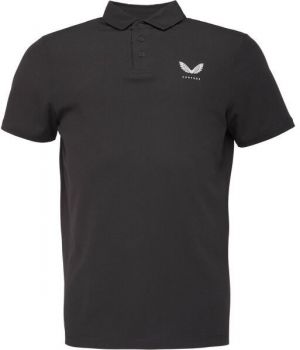 CASTORE CLUB ESSENTIAL SS POLO Pánske polo tričko, čierna, veľkosť XXL