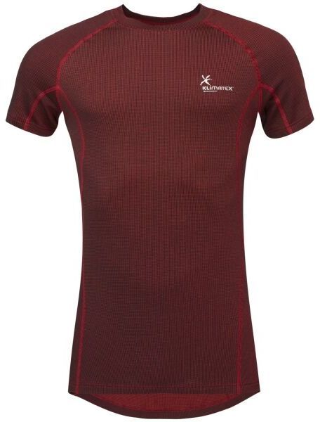 Klimatex LYNX KLIMAFEEL Pánske funkčné tričko, vínová, veľkosť XXL