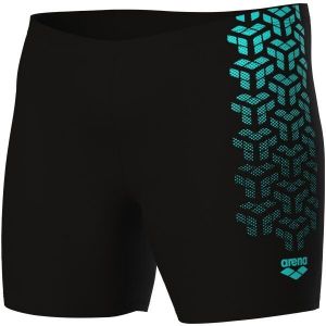 Arena KIKKO V SWIM MID JAMMER GRAPHIC Pánske plavky, čierna, veľkosť
