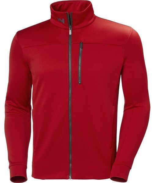 Helly Hansen CREW FLEECE JACKET Pánska flísová bunda, červená, veľkosť
