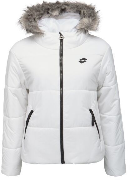 Lotto LOOSIE Dámska oversize prešívaná bunda, biela, veľkosť