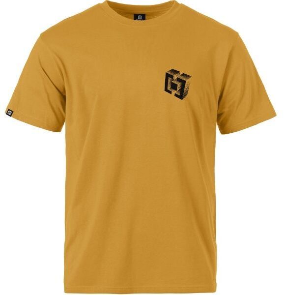 Horsefeathers BLOCKS Pánske tričko, žltá, veľkosť