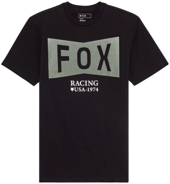 Fox TYPEFACE SS PREM TEE Pánske tričko, čierna, veľkosť XXL