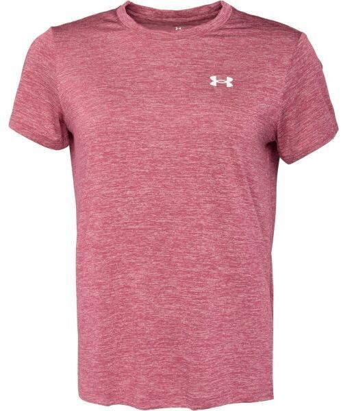 Under Armour TECH TWIST Dámske tričko, vínová, veľkosť L
