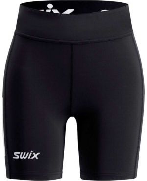 Swix PACE HIGH WAIST W Dámske bežecké šortky, čierna, veľkosť