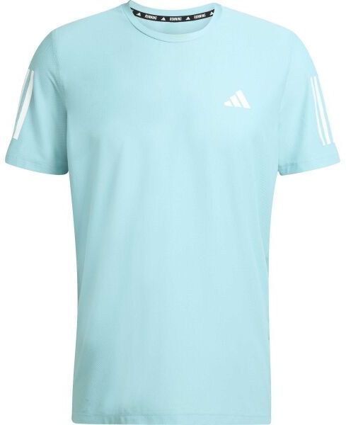 adidas OWN THE RUN B TEE Pánske športové tričko, tyrkysová, veľkosť XXL