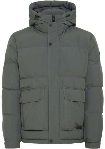 BLEND BHFERDINAN SHORT Pánska zimná bunda, sivá, veľkosť XXXL