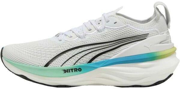 Puma FOREVERRUN NITRO 2 Pánska bežecká obuv, biela, veľkosť 44.5