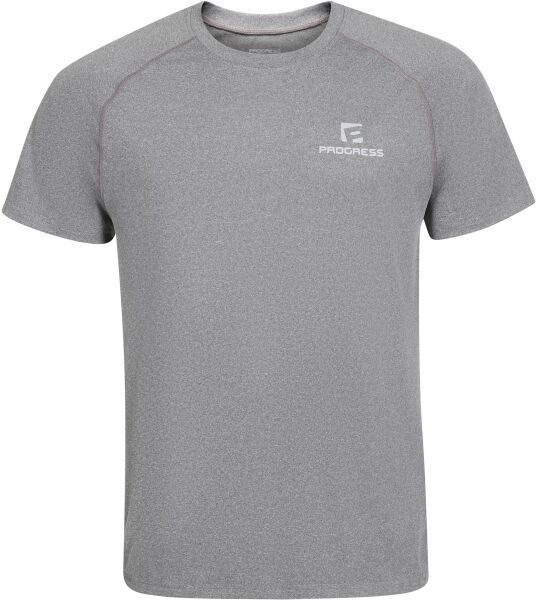 PROGRESS ASSET Pánske športové tričko, sivá, veľkosť