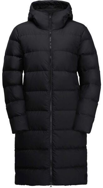 Jack Wolfskin FROZEN PALACE COAT W RDS Dámsky zimný kabát, čierna, veľkosť