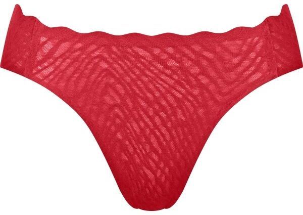 SLOGGI ZERO FEEL BLISS FESTIVE Dámske nohavičky, červená, veľkosť