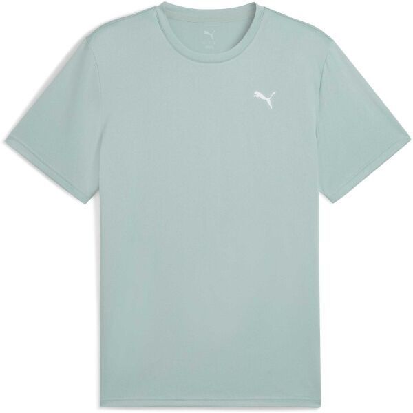 Puma M TAD ESSENTIALS SOLID CAT TEE Pánske tričko, světle modrá, veľkosť