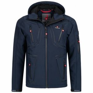 HOHENHORN SCHILTHORN Pánska softshellová bunda, tmavo modrá, veľkosť XXXL