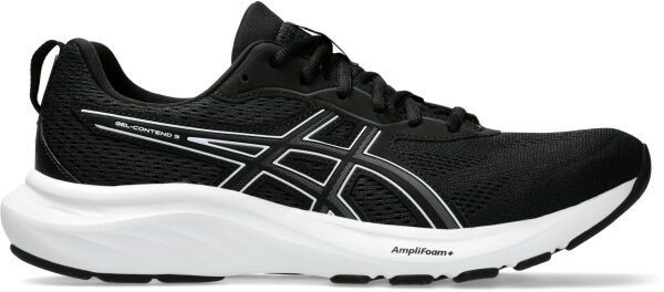 ASICS GEL-CONTEND 9 Pánska bežecká obuv, čierna, veľkosť 44.5