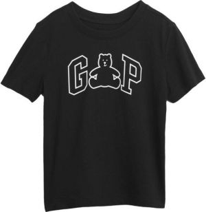 GAP V-DB SS GR T Detské tričko, čierna, veľkosť 2Y