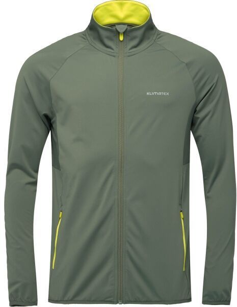 Klimatex JOHAN Pánska funkčná mikina, khaki, veľkosť XXL